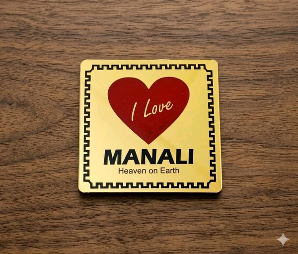 I Love Manali Souvenir Fridge Magnets