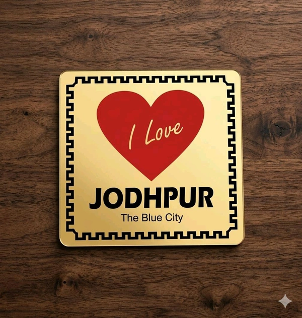 I Love Jodhpur Souvenir Fridge Magnets