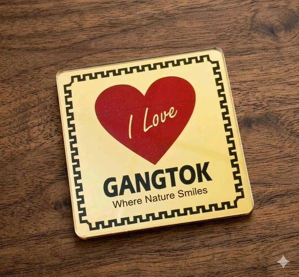 I Love Gangtok Souvenir Fridge Magnets