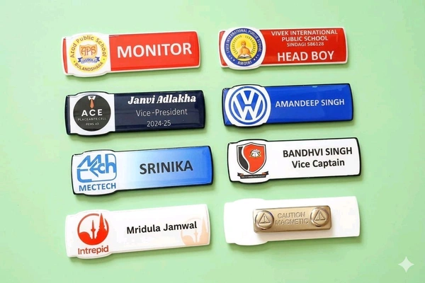Acrylic Epoxy Name Badge Online