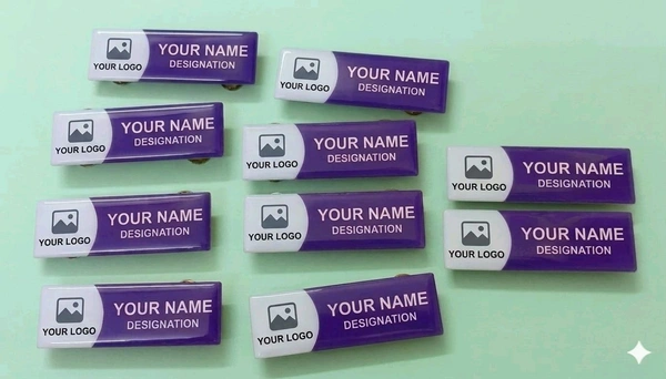 Epoxy Acrylic Badges