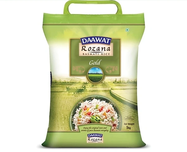 Daawat Rozana Gold Basmati Rice, 5kg