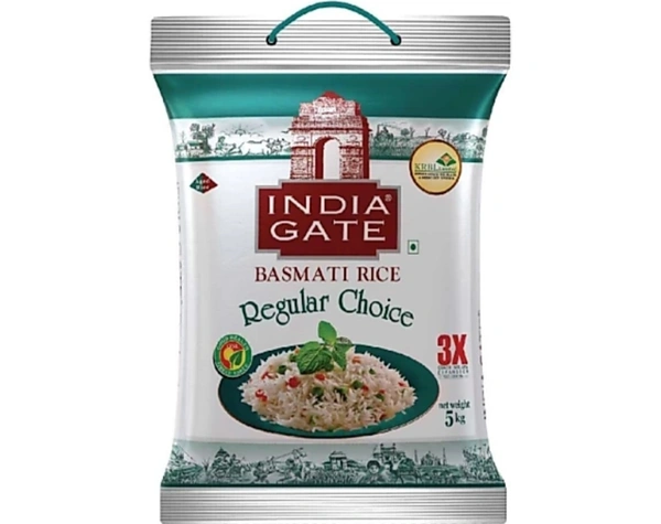 India Gate Basmati Rice Regular Choice, 5kg