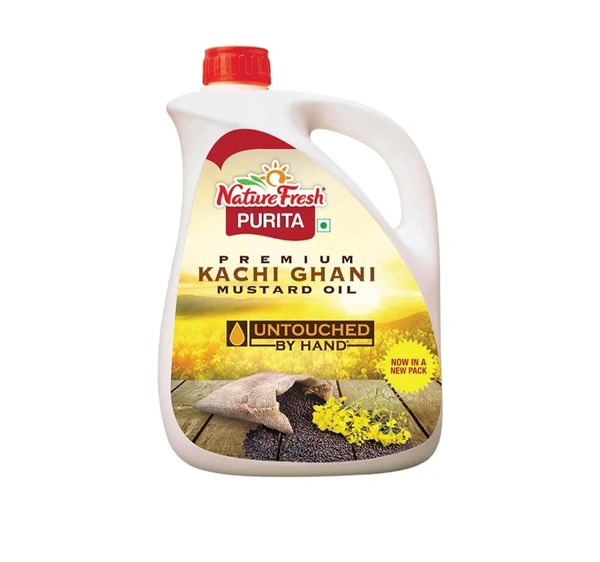 Nature Fresh Kachi Ghani Pure Mustard Oil 5 L