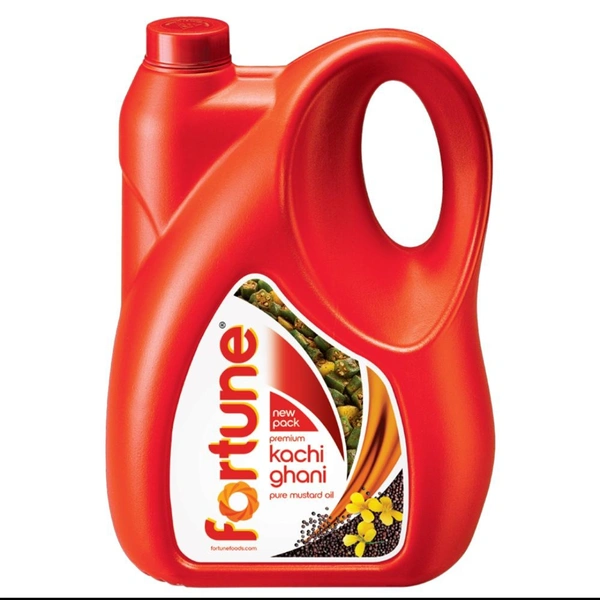 Fortune Kachi Ghani Mustard Oil 5 L