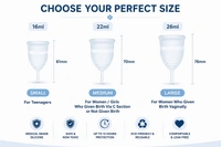 Manvicare Medical Grade Silicone Menstrual Cup - Large