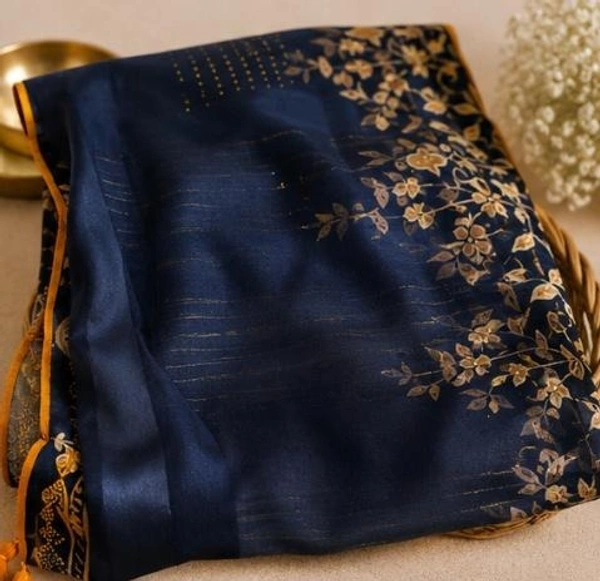 BLUE SAREE - Blue