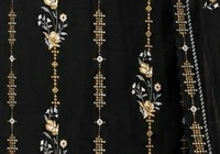 Design Black Printed Kurta Set with Dupatta - M,L,XL,2XL, 3XL, Black