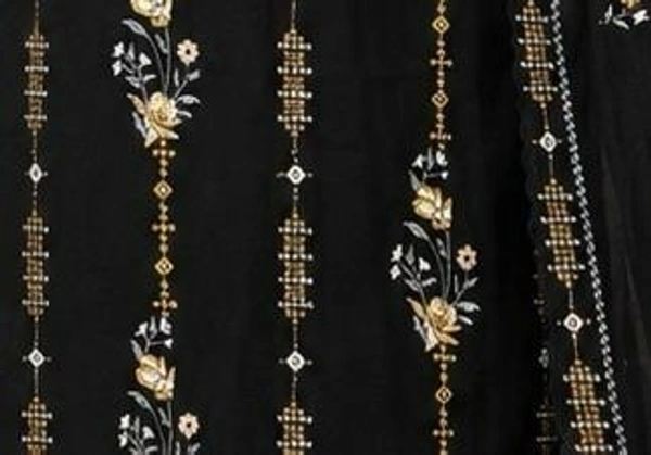 Design Black Printed Kurta Set with Dupatta - M,L,XL,2XL, 3XL, Black