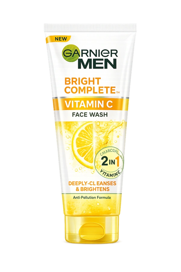 Garnier Bright Complete Vitamin C Face Wash 150g