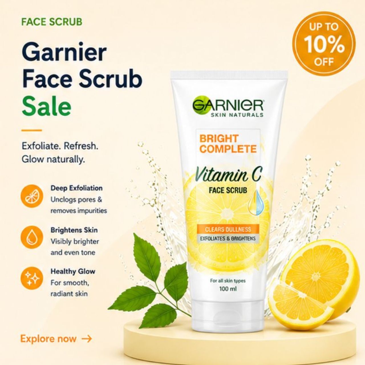 Garnier Facescrub