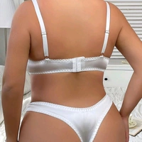Plus Size Lace Bra Set for Women Premium imported plus size lingerie set designed for modern women who love comfort with style. This elegant lace bra and high waist panty combo gives full coverage support with a soft and comfortable feel all day long - XXL, Papaya Whip