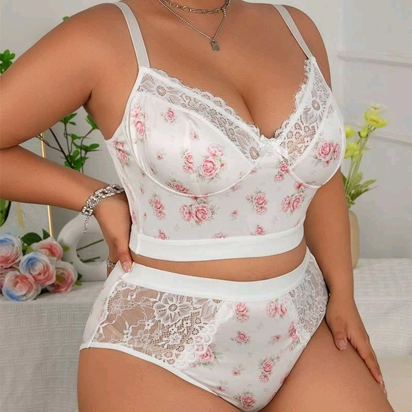 Ultra-Thin Summer Bra Set for Women
Stay stylish and comfortable with this premium ultra-thin summer lingerie set specially designed for plus-size women. The soft breathable fabric and elegant French lace design provide a lightweight feel with perfect lift support for everyday confidence. - XXL