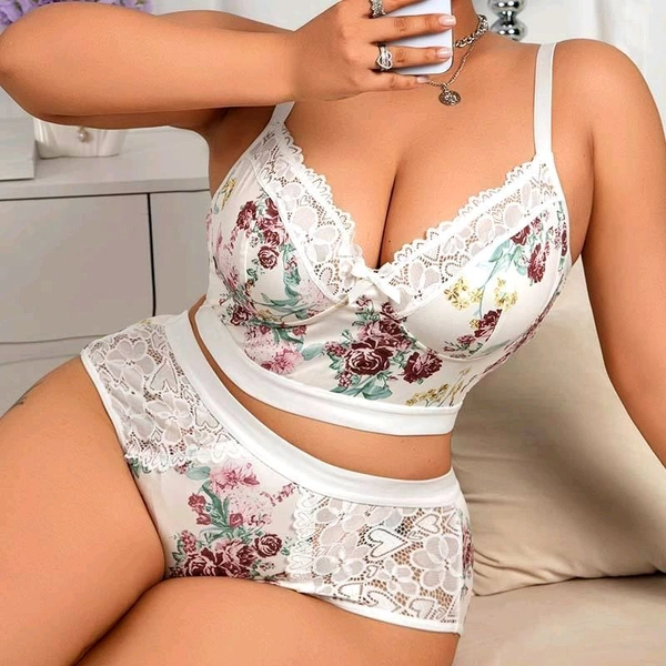Ultra-Thin Summer Bra Set for Women
Stay stylish and comfortable with this premium ultra-thin summer lingerie set specially designed for plus-size women. The soft breathable fabric and elegant French lace design provide a lightweight feel with perfect lift support for everyday confidence. - XXL