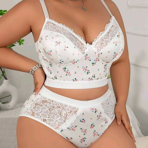 Ultra-Thin Summer Bra Set for Women
Stay stylish and comfortable with this premium ultra-thin summer lingerie set specially designed for plus-size women. The soft breathable fabric and elegant French lace design provide a lightweight feel with perfect lift support for everyday confidence. - 4XL