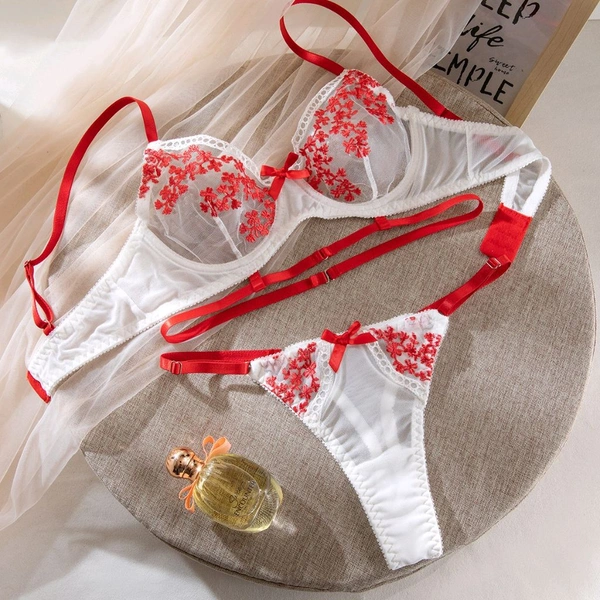 Women Sexy Floral Lace Lingerie Set
Add elegance and confidence to your style with this premium floral embroidery lingerie set for women. Designed with transparent mesh lace and a beautiful bow detail, this two-piece set offers a perfect blend of comfort, beauty, and modern fashion.
šļø Imported Premium Collection
š All India Delivery Available - XXL