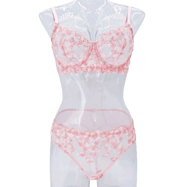 Hot Selling Floral Lace Bra Panty Set for Women
Upgrade your lingerie collection with this stunning 2-piece embroidery floral lace underwear set designed for style, comfort, and confidence. The transparent lace design with soft breathable fabric creates a premium and elegant look perfect for modern women.
šļø Imported Premium Collection
š All India Delivery Available - XL, Wild Watermelon