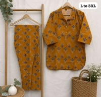 Jaipuri Cotton Cord Set
This is a Jaipuri cotton cord set. The set includes a top and pants, with one side pocket in the pant. The pants are fully interlocked, and the sizes available are L, XL, XXL, and 3XL. Top length is 30+ and bottom length is 38.
FABRIC: Jaipuri cotton
SIZES: L, XL, XXL, 3XL
LENGTH: Top: 30+, Bottom: 38
OCCASION: Daily wear - XXL, SS213