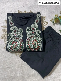 🌸 Summer Special Designer Co-ord Set Collection 🌸 - XL, Black