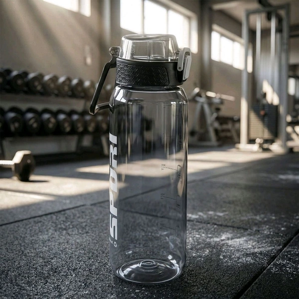 1000 ML Leakproof Sports Water Bottle with Flip Lock Lid