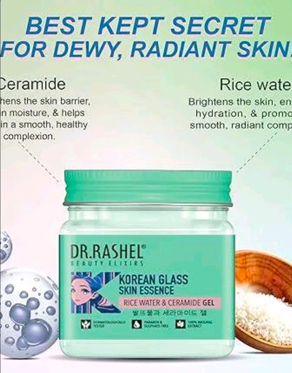 Dr. Rashel Korean Glass Skin Essence Gel 45ml | Hydrating & Brightening Formula