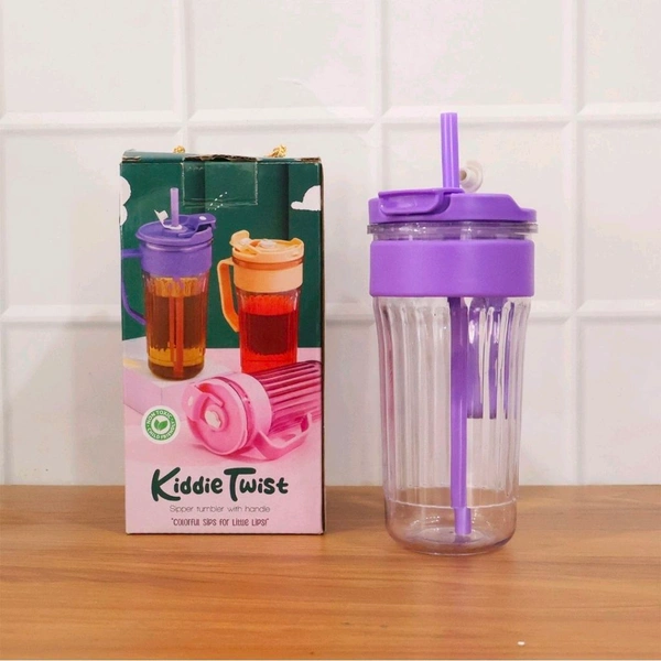 Kids Plastic Tumbler 500ml | Spill-Free Drinking Cup for Children