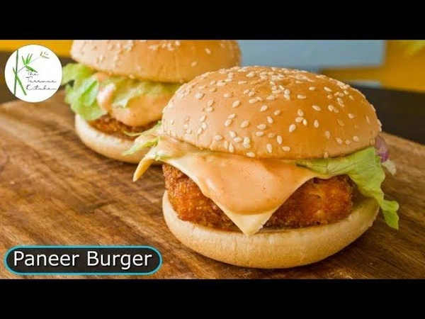 पनीर चिज बर्गर