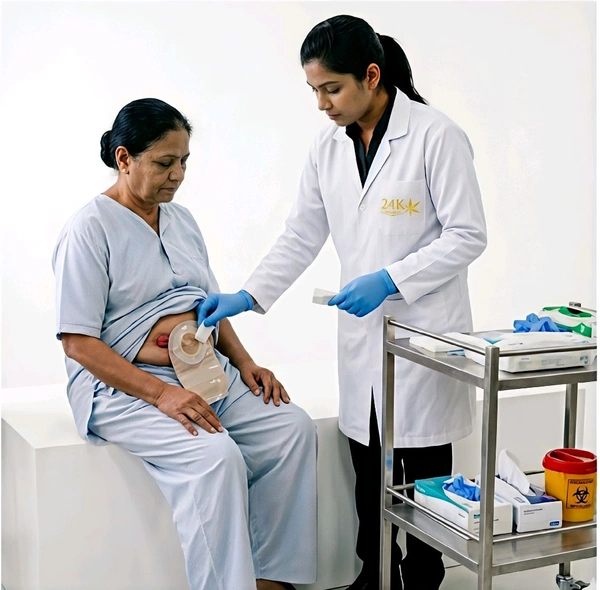 COLOSTOMY BAG CHANGE - Female, 1:00pm - 6:00pm