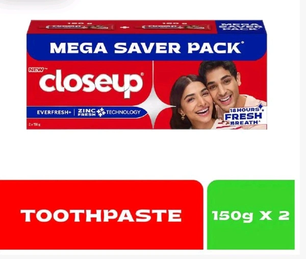 Closeup Toothpaste 150g x2