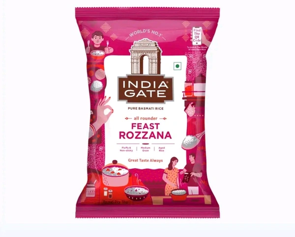 India Gate Feast Rozzana Basmati Rice 1kg