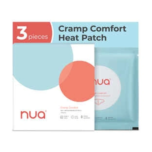 Nua Cramp Comfort Heat Patches For Period Pain