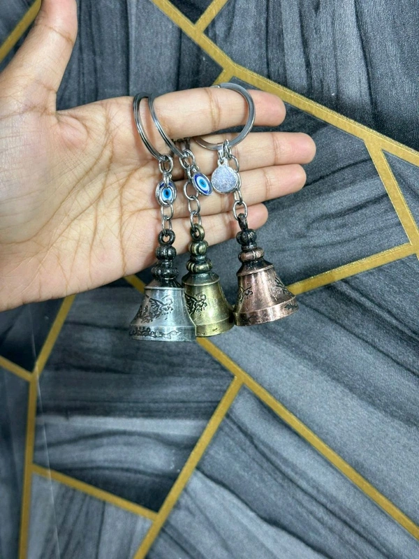 Guardian Bell With Evil Eye Lucky Charm 