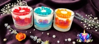 Botanical Glass Jar Candle Trio - Lavender Fields
