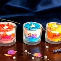 Botanical Glass Jar Candle Trio - Vanilla Bean