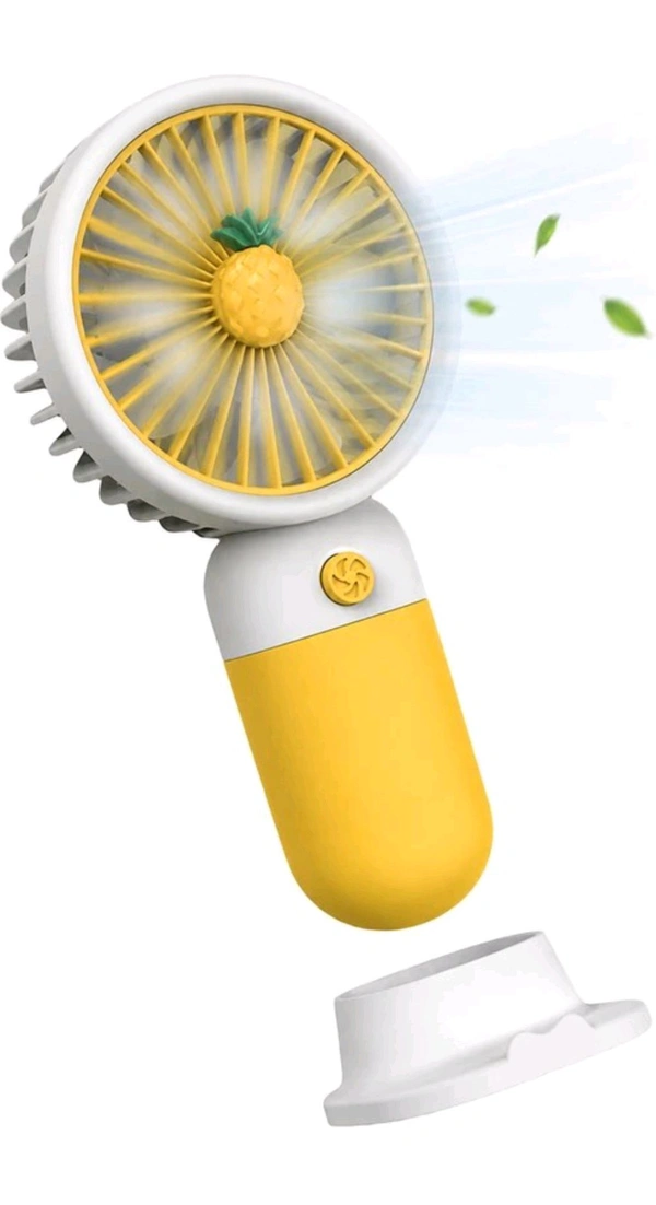 Solid Multicolour Hand Fan
