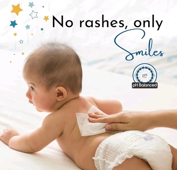 Evelance Baby Wipes With Out Lid (72 Piece Pack)