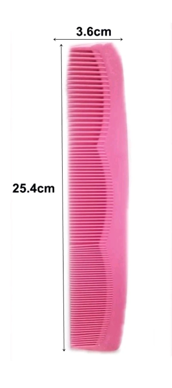 Hair Comb Single Piece Multiple Colors