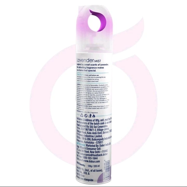 Odonil Lavender Mist Room Freshener Spray 220 ml