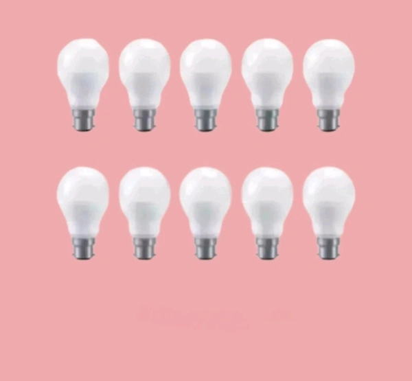 Gold Nation 10 W Standard B22 Led Bulb White Pack Of 1