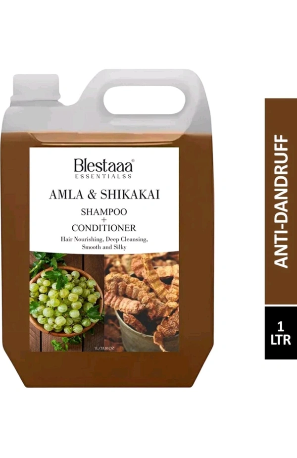 Natural Essentialss Anti-Hair fall Shampoo 🧴enrich With Amla,Shikakai, Reetha (1L)