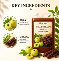 Natural Essentialss Anti-Hair fall Shampoo 🧴enrich With Amla,Shikakai, Reetha (1L)