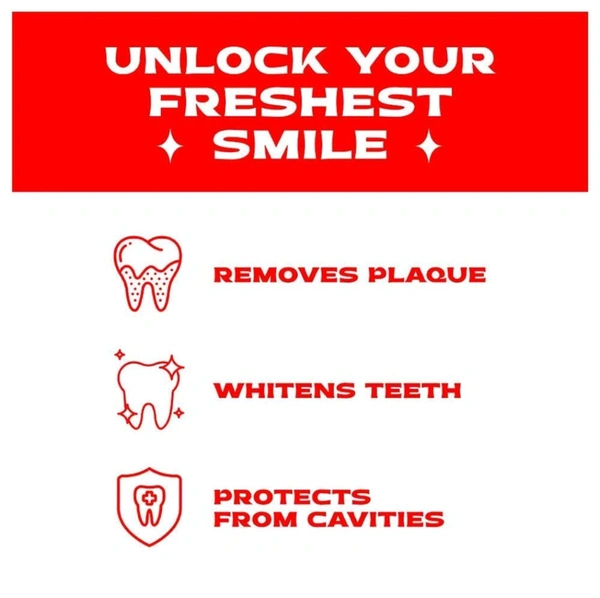 Close Up Everfresh+Zinc Fresh+Red Hot Toothpaste 2N×150 g