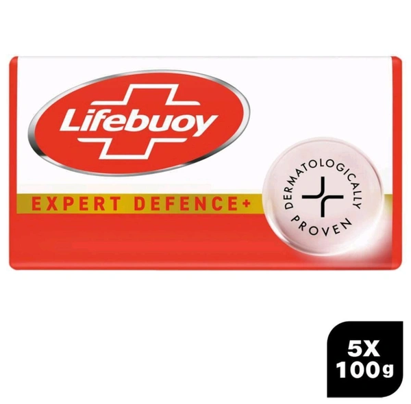 Lifebuoy Expert Defence+Soap 100g (Pack Of 5)