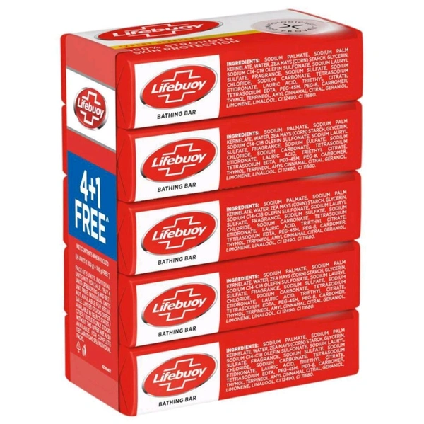 Lifebuoy Expert Defence+Soap 100g (Pack Of 5)