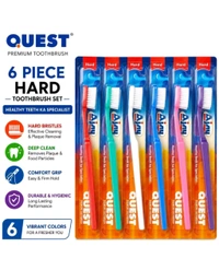 Ajay Quest Toothbrush,Hard (Pack 1) Multicolour Available