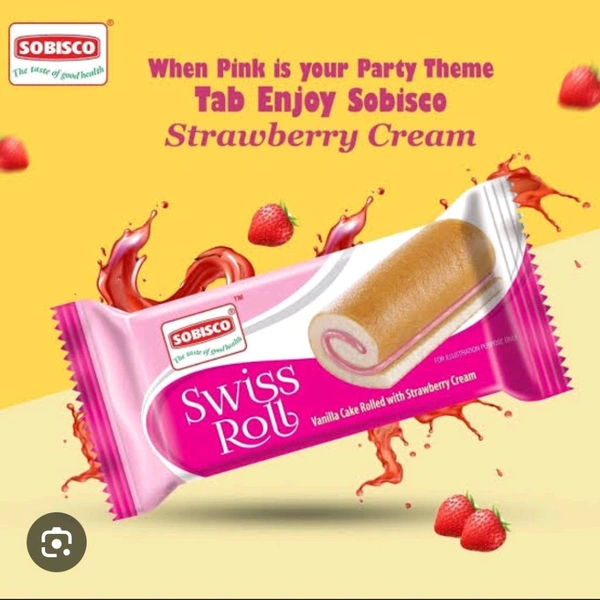 SOBISCO Assorted Swiss Roll 35gm