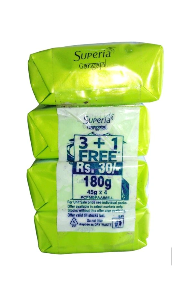 Superia Gangajal Soap 3+1 Free