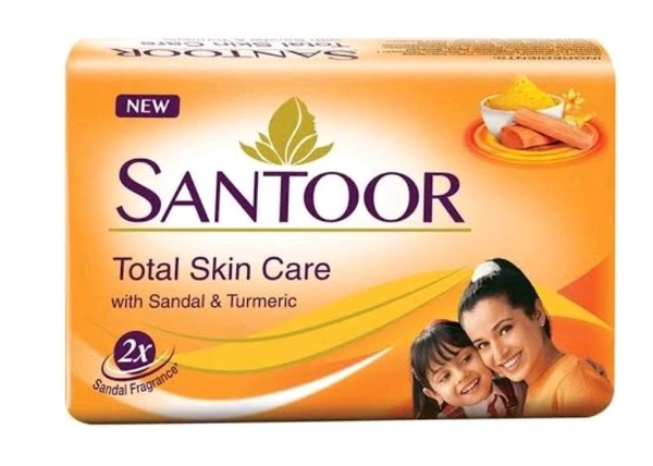 Santoor Sandalwood & Turmeric Skin Care Soap 36g