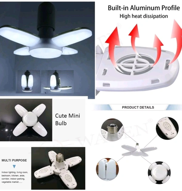 Home Decor Standard B22 D LED Bulb White (28w)