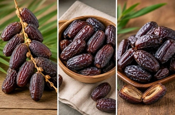 Kalmi dates, also widely known as Safawi dates From Soudi Arabia 2 Piece